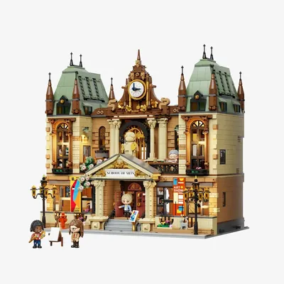 Pantasy, 3D Bausteine, Modular Building, School of Arts, 85036, 38,5x25,6x37,6cm