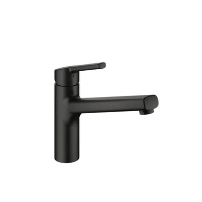 Immagine prodotto di KWC Luna E1, miscelatore per lavabo, nero opaco, alta pressione