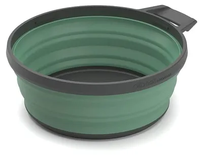 Produktbild von GSI Escape Bowl Campingschüssel, faltbar, mit Griff, 650 ml, Grün, nylonverstärkt