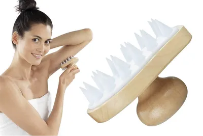 Produktbild von Wellness Massagebürste 2in1