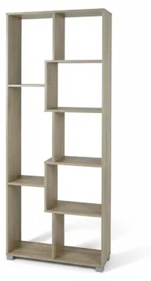 Immagine prodotto di Libreria Scaffale 8 Ripiani Mobile Soggiorno Ufficio Legno 70x24x178 cm.Colore:rovere