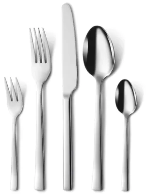 Imagen del producto de Omgoods - Juego de cubiertos de 30 piezas para 6 personas, que incluye cuchillos, tenedores y cucharas