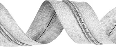 Produktbild von 5m Endlos-Reißverschluss 3mm freie Farbwahl,S329 eisgrau