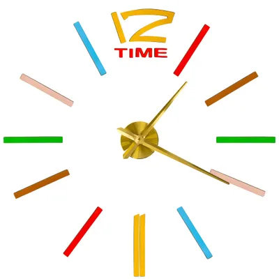 Immagine prodotto di Orologio da parete adesivo 1 cifra colore 100-120 cm