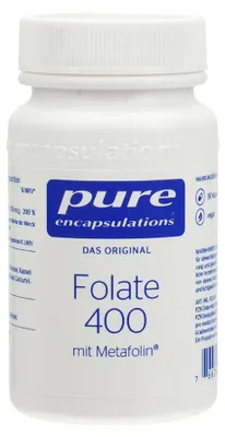 Produktbild von PURE ENCAPSULATIONS Folate 400 Kapseln 90St PZN 09506066