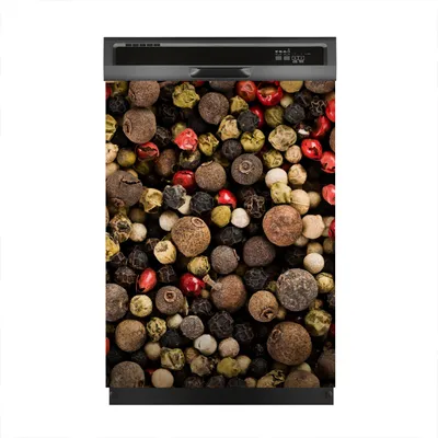 Produktbild von Magnete Dekorative 60x80 cm Küche Magnetmatte Spülmaschine - Bunte Paprika