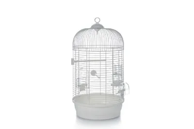 Produktbild von Beeztees Julia 3 - Vogelkäfig - weiß - 34x65,5 cm