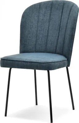Immagine prodotto di Sedia da pranzo BATUL - blu scuro / nero