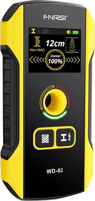 Obrázek produktu pro FNIRSI WD-02 Detektor kabelů, železa, dřeva s LCD displejem