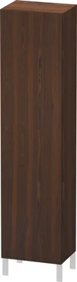 Produktbild von Hochschrank L-CUBE INDIVIDUAL 250/500x200/363x1321/2000mm Ans li NB ge Anschlag links nussbaum gebürstet