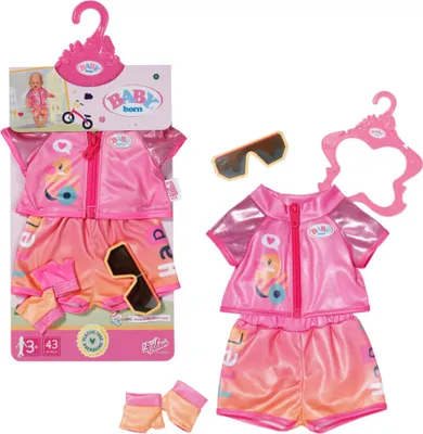Immagine prodotto di ZAPF Creazione BABY bornÂ ® Vestito da bicicletta 43cm, Accessori per bamboleÃ ¶ r