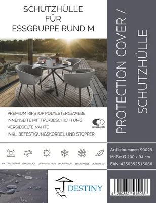 Produktbild von Destiny Schutzhülle für Sitzgruppe Ø 200 cm, inkl. Aufbewahrungstasche