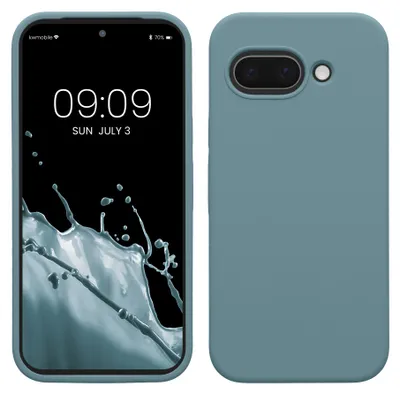 Produktbild von kwmobile Handyhülle für Google Pixel 9a Hülle, für Pixel 9a Case - Hülle Silikon - kabelloses Laden - Antique Stone