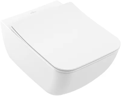 Produktbild von Villeroy & Boch V&B Combi-Pack VENTICELLO m WWC t DirectFl WC-Sitz SlimSeat we C+