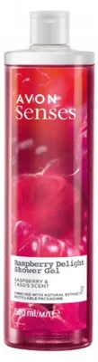 Image de AVON SENSES GEL DOUCHE HYDRATANT FRAISE 500 ml