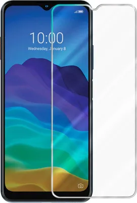 Produktbild von Cadorabo Schutzfolie für ZTE Blade A71 in KRISTALL KLAR Gehärtetes Tempered Display-Schutzglas Panzerfolie