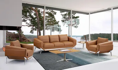 Zdjęcie produktu dla Kunstleder Sessel in Schwarz modern eleganter Sitzkomfort
