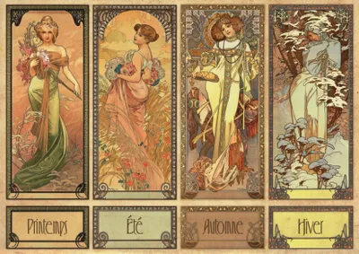 Zdjęcie produktu dla D-Toys Puzzle Art Mucha Alfons - Pory roku - układanka 1000 elementów