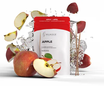 Zdjęcie produktu dla Wykałaczki Miracle Apple Refill Pack 100 szt
