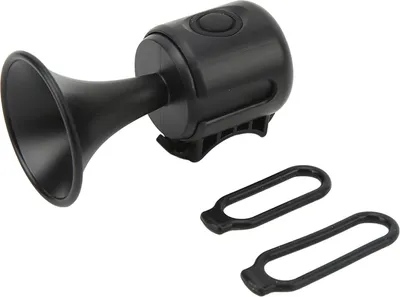 Produktbild von Elektrische Fahrradhupe, USB-Aufladung, 120 dB, Anti-Aging-ABS-PC-Klingel mit Batterie für Roller
