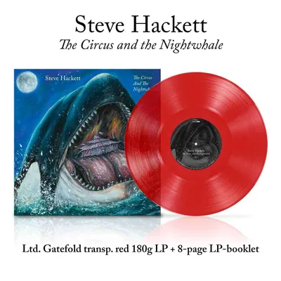 Obrázek produktu pro Steve Hackett: The Circus And The Nightwhale (180g) (Limited Edition) (Transparent Red Vinyl)