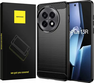 Zdjęcie produktu dla Etui ochronne SPACECASE Carbon do OnePlus 13R black