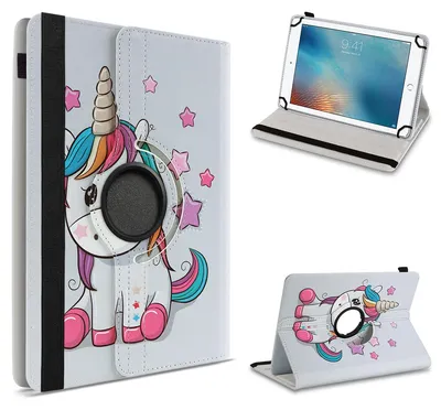 Produktbild von Tablet Hülle für Doogee U9 U10 U11 /Pro Tasche Schutzhülle Case 360 Grad Drehbar