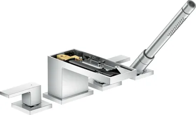 Productafbeelding van Badkuipomgeving AXOR MYEDITION, 4-gats, zonder plaat, chroom