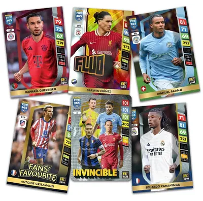 Produktbild von FIFA 365 Adrenalyn XL 2025 Trading Cards - 1 Fat Pack