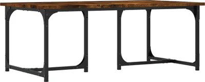Obrázok produktu pre vidaXL Konferenčný stolík Smoked Oak 90x50x35 cm odvodený výrobok z dreva