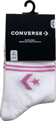 Produktbild von Converse Niedrige Damensocken S7017579-E1027W Weiße Baumwolle – 35/8
