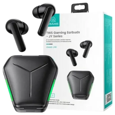 Immagine prodotto di Usams Cuffie Bluetooth 5.0 Tws Jyseries Gaming Earbuds Wireless Nero/Nero Bhujy01