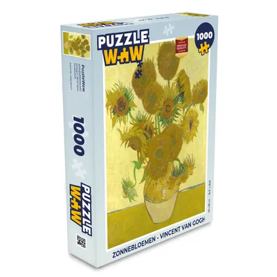 Obrázek produktu pro MuchoWow® Puzzle 1000 dílků Slunečnice - Vincent van Gogh - Hračky - Pro malé i velké - Hry - Skládačky