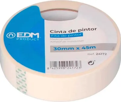 Imagen del producto de Cinta adhesiva para pintura EDM - 30 mm - 45 m - 24172