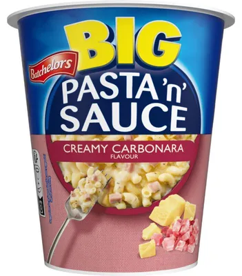 Produktbild von Batchelors Pasta 'n' Sauce Cremige Carbonara 85g – Schnelle, leckere Pasta