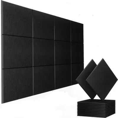 Immagine prodotto di Solidchoice - Piastrelle in feltro multifunzione per bacheca, 30 x 30 x 1 cm - Set da 12 pezzi