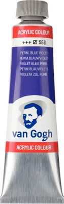 Produktbild von Van Gogh Acrylfarbe Tube 40 ml Permanentblauviolett 568