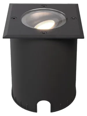 Produktbild von hoftronic LED Bodeneinbaustrahler 4,5W 345lm GU10 dimmbar schwarz IP67