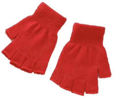 Immagine prodotto di Guanti rossi senza dita – Guanti rossi – Carnevale – Guanti corti – Guanti rossi – Unisex – CHPN