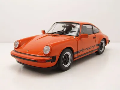 Produktbild von Porsche 911 (930) 3.0 Carrera 1977 orange Modellauto 1:18 Solido