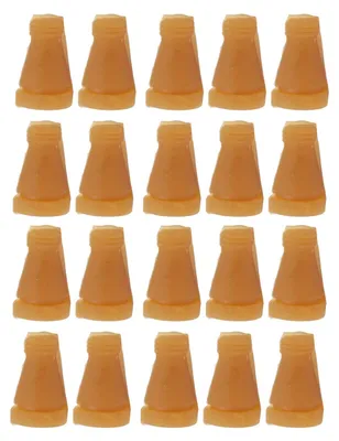 Gummi-Plukfinger 20 Stück, 4 cm, für Geflügelrupfmaschinen