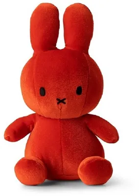 Obrázok produktu pre Miffy zamat pomarančová - 23 cm