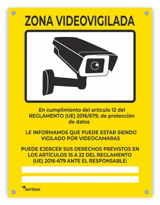 Image de Panneau de surveillance vidéo, panneau de sécurité, panneau d'alarme, caméra de surveillance, quantité : 20