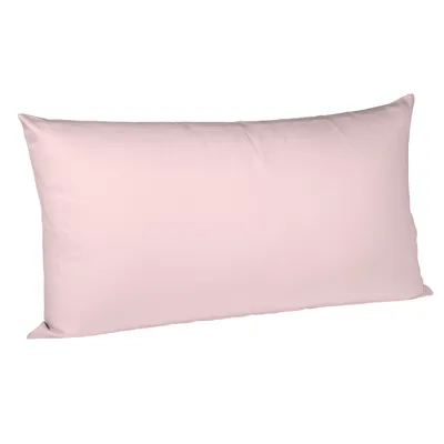 Produktbild von liebling Halbleinen Kissenbezug 40x80 cm, Bezug für Kopfkissen, Kissenhülle in Farbe rosa aus 50% Leinen & 50% Baumwolle, kühlend & atmungsaktiv