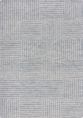 Productafbeelding van 120x170 cm Tapijt, Memphis, abstract patroon, blauw