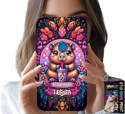 Immagine prodotto di Custodia Per Huawei Y6S - Dolce Capibara Con Sceicco, Super Design