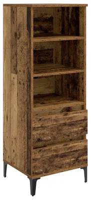 Produktbild von Highboard Altholz 40 x 36 x 110 cm Holzwerkstoff
