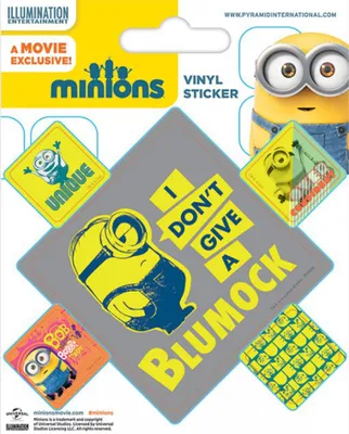 Immagine prodotto di Minions - Set di adesivi - Blumock