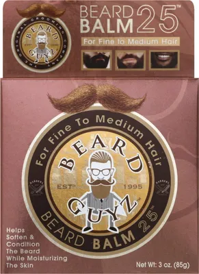 Immagine prodotto di Beard Guyz | Balsamo per la barba - Per capelli fini e medi - 85 g - Cura della barba - Ingredienti naturali