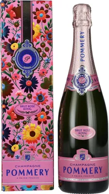 Image de Pommery Brut Rosé Champagne 12,5% Vol. 0,75l en boîte cadeau